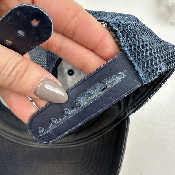 VTG Patagonia Trucker Hat Mesh Back Baseball Hat Snapback Cap Logo Outdoors - Picture 7 of 11